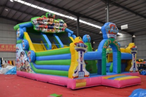Thiết kế mới Paw Dog inflatables thư bị trả lại lâu đài bơm hơi khổng lồ trượt nước nhảy lâu đài <span class=keywords><strong>Inflatable</strong></span> - Product Image 2