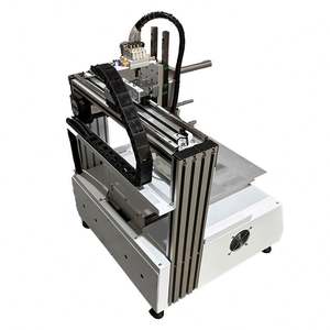 Machine d'étiquetage plate entièrement automatique pour cartes de faux cils à LED, étuis cosmétiques, cartes PCB, plaques en plastique et adhésifs 3M - Product Image 5