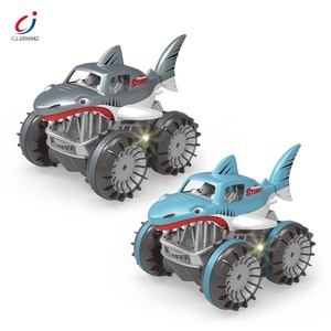 Chengji juguetes đài phát thanh điều khiển đồ chơi Kid điều khiển từ xa diễn viên đóng Thế cá mập xe RC xe đổ bộ xe RC Đồ chơi cá mập - Product Image 5