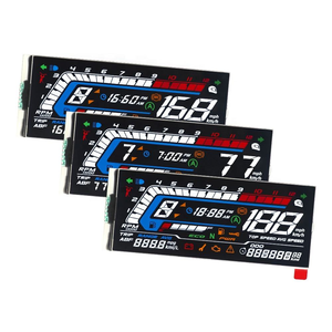 Display a 7 Segmenti Personalizzabile di Alta Qualità, Moduli LCD Negativi TBN Anti-Riflesso per Cruscotto Moto TVS Raider e Automotive - Product Image 1