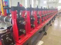 Machine de formage à froid entièrement automatique pour système de drainage de toiture, avec contrôle PLC sans bavures et haute productivité
