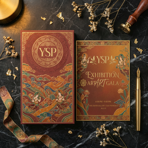 Caja Rígida Roja de Lujo Personalizada con Estampado Dorado en Relieve para Té Premium, Suplementos para la Salud y Regalos - Product Image 2