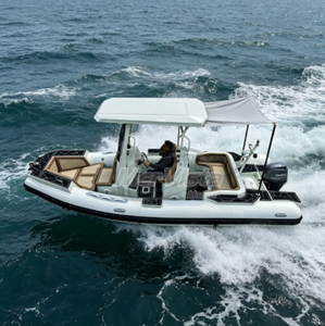 Bateau de pêche en aluminium de luxe de 580 cm avec pare-soleil intégré et construction supérieure pour les pêcheurs exigeants - Product Image 4