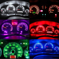 Lampe de lecture haute luminosité voiture transparente T5 COB LED ampoules Auto voitures lumière intérieure