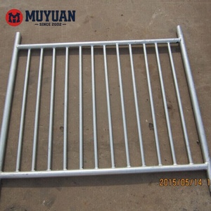 Clôture de contrôle des foules en <span class=keywords><strong>tube</strong></span> galvanisé anti-rouille à emboîtement pour extérieur - Product Image 3