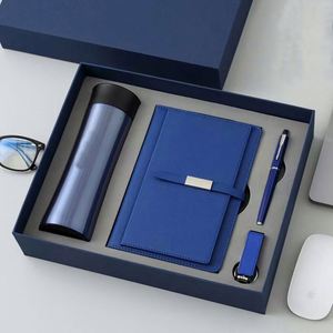 Venta al por Mayor, Personalización de Fábrica, Set de Regalo de Lujo con Taza de Vacío, Libreta, Artículos Promocionales Corporativos con Logotipo - Product Image 2