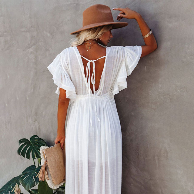 Stylish White Beach Dresses for Women | Lightweight Summer Cover-Ups Stylish White Beach Dresses for Women | Lightweight Summer Cover-Ups
