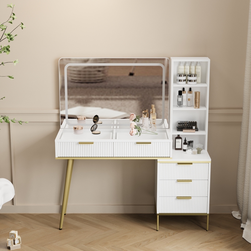 Luxury Modern Design Wooden Dressing Table