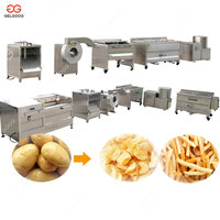 Nouvelle machine à frites et à chips pour petites entreprises, haute productivité, acier inoxydable 304 de qualité alimentaire pour les usines