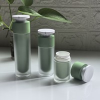 Emballage de luxe vide et unique pour flacon pompe airless de crème cosmétique 15ml 30ml 50ml