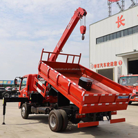 Dongfeng 4x2 Kleiner LKW mit Geradkran Shenbai 4-Tonnen Hydraulischer Teleskopkran Lastwagen mit Kran