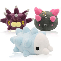 EZBABY Peluche et Coussin décoratif en coton PP, motifs Océaniques : Pacha, Urène de mer, Concombre de mer, Anguille des neiges, Accessoire de suspension