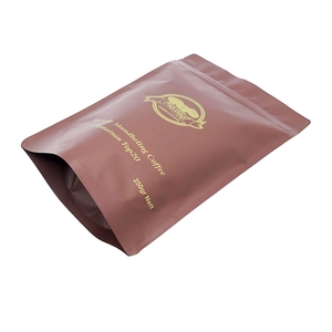 <span class=keywords><strong>Bolsas</strong></span> de Café Personalizadas de 1 kg y 500 g con Válvula de Desgasificación, Cierre Hermético y Cordón, Bolsa Vertical para Envasar Granos de Café en Polvo - Product Image 3