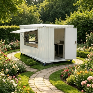 Luxury <b>Container</b> With Pop Up Food Court Design Customized Kitchen Mobile Restaurant - Product Image 5