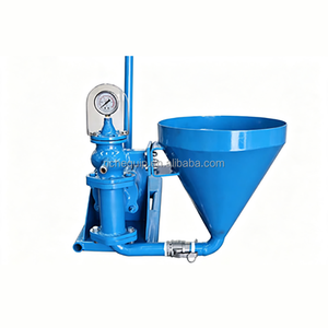 <b>Small</b> Type Manual Grout <b>Pump</b> Hand Operated Cement <b>Pump</b> Portable Concrete Grouting <b>Pump</b> for Construction - Product Image 3