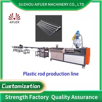Machine d'extrudeuse en plastique de haute qualité pour la fabrication de PP PE PA POM PMMA Nylon ABS Rod Stick Bar Essential Screw Bearing Motor Gearbox