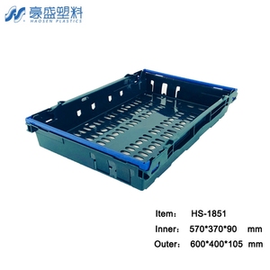 Achat en gros direct <span class=keywords><strong>de</strong></span> paniers empilables <span class=keywords><strong>et</strong></span> emboîtables en plastique maillé personnalisables avec poignées pour le stockage <span class=keywords><strong>de</strong></span> <span class=keywords><strong>fruits</strong></span> <span class=keywords><strong>et</strong></span> légumes - Product Image 5