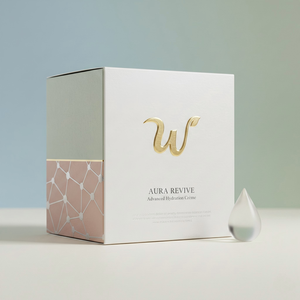 Caja de Papel Texturizado con Logotipo Personalizado para Exfoliante Facial en Forma de Cubo, Caja Plegable de Papel para Productos de Belleza - Product Image 5