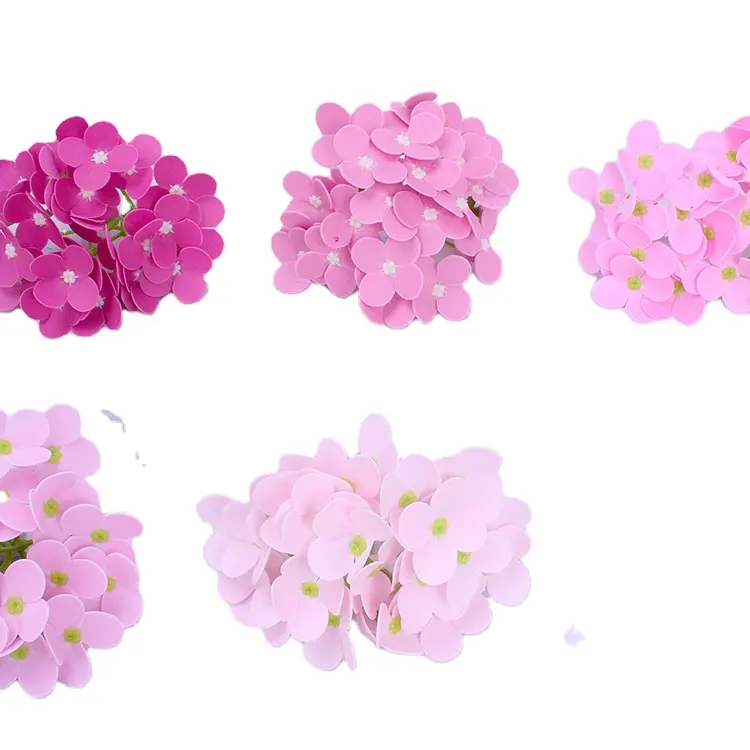 Yapay banyo çiçek ortanca 36 adet kutu başına gül sabunu çiçekler kafa köpük sabun çiçek güller düğün ve sevgililer gün