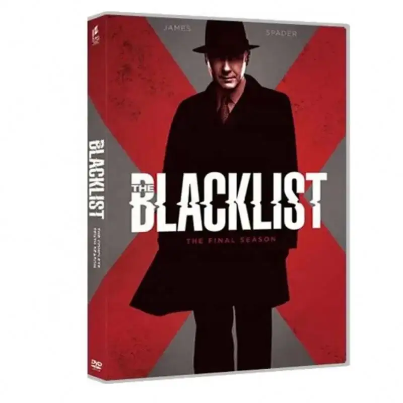 Comprar novo The Blacklist Final Season 10 5 DVD Box Set Filme TV Show Filme Fabricante Fornecimento de fábrica Disco Vendedor