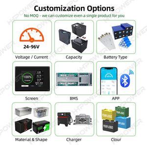 Baterías para Montacargas Personalizadas 60v 72v <span class=keywords><strong>24v</strong></span> 48v OEM ODM 100ah 200ah <span class=keywords><strong>300ah</strong></span> 400ah Paquete de Baterías de <span class=keywords><strong>Litio</strong></span> Lifepo4 - Product Image 6