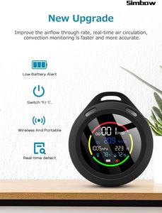 2024 הנמכר ביותר מנתח גז O2 מד ריכוז חמצן צג CO גלאי עשן אזעקת חמצן מד לחוץ - Product Image 4