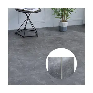 Plancher stratifié gris foncé de couleur claire de la haute brillance 14mm 16mm de prix bas pour la décoration de bureau