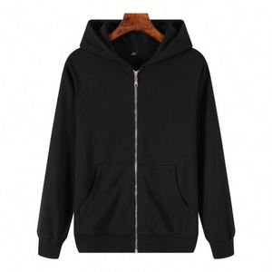 เสื้อฮู้ดซิปผู้ชายขายส่ง พิมพ์ลายปักตามสั่ง ซิปเต็มตัว - Product Image 5