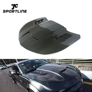 carbon fiber front engine hood bonnet