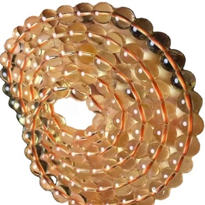 Handmade <strong>Citrine</strong> Round Beads Necklace <strong>Jewellery</strong> - Product Image 4