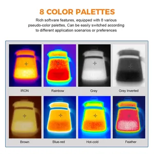 T-50F-CEM caméra thermique d'affichage de 3.5 pouces 120*90 résolution 50Hz 2M imageur thermique infrarouge portail - Product Image 5