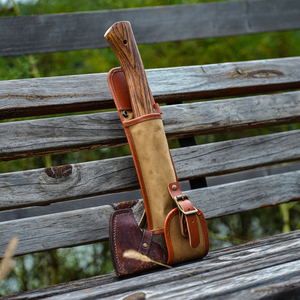 Bushcraft en cuir véritable hache gaine sac Portable peau de vache taille outil suspendu pour <span class=keywords><strong>escalade</strong></span> main marteau gaine pour Camping - Product Image 5
