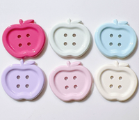 Accessoires de bricolage fabriqués à la main à bas prix boutons ronds en résine multi-tailles pour la couture et la peinture manuelle Mini Style