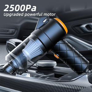 Mini aspiradora de coche inalámbrica, aspiradora portátil de mano inalámbrica de succión fuerte para coche - Product Image 4
