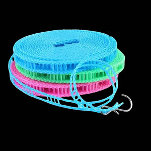K354 Corde à <span class=keywords><strong>linge</strong></span> portable coupe-vent de 5 m pour le camping, les voyages, l'intérieur et l'extérieur, corde à <span class=keywords><strong>linge</strong></span>, corde à laver, corde à <span class=keywords><strong>linge</strong></span> - Product Image 4