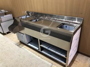 Mesa de Bar de Acero Inoxidable con Capacidad Personalizable, Calefacción y Alimentación Eléctrica CA 120V/220V - Product Image 6