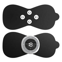 Tragbares Wiederaufladbares Wärmendes Bauch- und Gebärmutter-Vibrationstherapiegerät Körpermassagegerät Heizkissen für Bauchkrämpfe Bein- und Nackenschmerzen