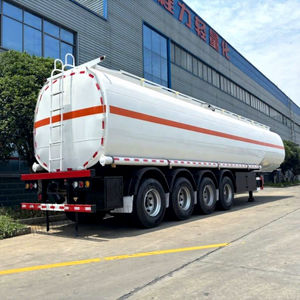 Semi-remorque citerne à carburant de grande capacité, 4 essieux, 60 m3, pour le transport de carburant et d'essence, à vendre - Product Image 4