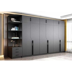 Sistema Guardaroba Industriale CBMmart in Metallo per <span class=keywords><strong>Ingresso</strong></span> Angolare Cabina <span class=keywords><strong>Armadio</strong></span> Aperta e Pieghevole per Camera da Letto Moderna - Product Image 4