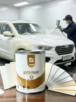 Peinture automobile couleur unie 2K, laque acrylique, résistance aux intempéries et au vieillissement, pour la retouche automobile, prix de gros