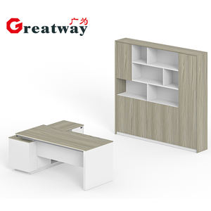 Escritorio ejecutivo de gama alta de diseño de Greatway, mesa de ordenador de Jefe de Oficina de lujo, director ejecutivo moderno ergonómico - Product Image 4