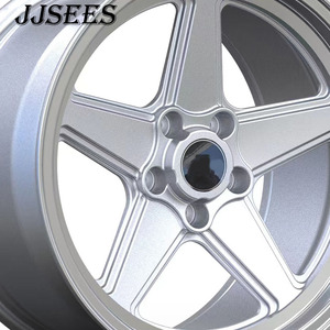 JJSEES Venta caliente Deep Convace Wheel Five Spoke 18 19 20 22 24 pulgadas llantas 5x5x120 112 5x114,3 ruedas para Mercedes C6 <span class=keywords><strong>Bmw</strong></span> <span class=keywords><strong>M3</strong></span> M4 - Product Image 3