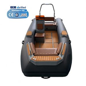 Bote Neumático RIB Hypalon Achilles <span class=keywords><strong>de</strong></span> REACHSEA, 7 Personas, 14 pies, Consola, Lujo, OEM, ODM, para Pesca - Product Image 3