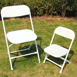 Sillas Plegables de Plástico y Acero Blancas de Resina para Eventos, Restaurantes y Fiestas, Venta al Por Mayor - Product Image 2