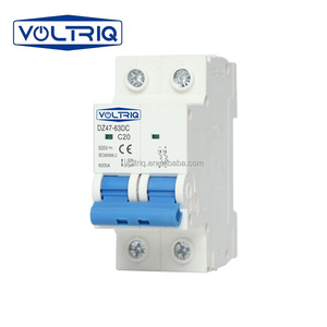 Прямая заводская цена 2P DC MCB 32A 40A 63A серии миниатюрный выключатель безопасности Электрический Disjoncteur Disjuntor Disyuntor - Product Image 1