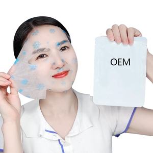 แผ่นมาส์กหน้าวีแกนสำหรับผิวมัน สูตรสมุนไพรสาหร่ายทะเล วิตามินซีและอี เรตินอล ช่วยลดเลือนริ้วรอย แบบฟรีซดราย - Product Image 3