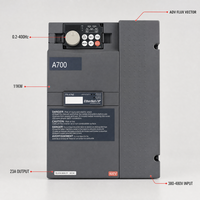 Inverter Mitsubishi FR-A700 Série Original Neuf FR-A740-7.5K-CHT FR-A740-15K-CHT Monophasé/Triphasé pour Compresseur