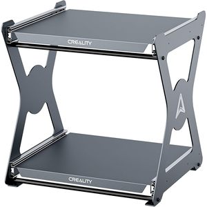 Support d'impression 3D Creality CFS gris métallisé à double couche, design coulissant, 19,7 x 23,6 x 11,8 pouces, 19,8 livres, accessoires pour imprimante 3D - Product Image 1