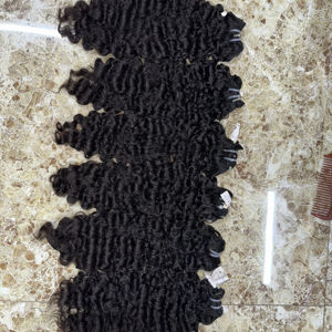 Extensions de cheveux humains vietnamiens à double trame, 100% cheveux vierges Remy, vente en gros, fabricant d'exportation - Product Image 1