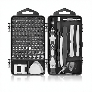 <span class=keywords><strong>Kit</strong></span> d'outils de <span class=keywords><strong>réparation</strong></span> de précision de 115 pièces avec tournevis magnétiques, poignée antidérapante pour <span class=keywords><strong>smartphone</strong></span> et ordinateur portable - Product Image 1